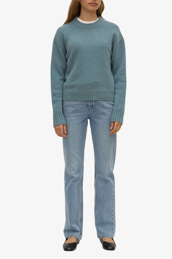 Assembly Label - Beau Wool Merino Knit - Peak Marle