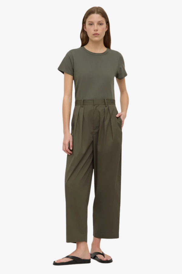 Assembly Label - Geno Poplin Pant - Moss