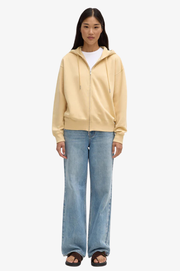 Assembly Label - Lousia Hooded Zip Sweater - Chamomile