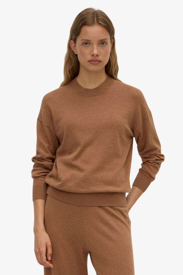 Assembly Label - Cotton Cashmere Knit- Fawn