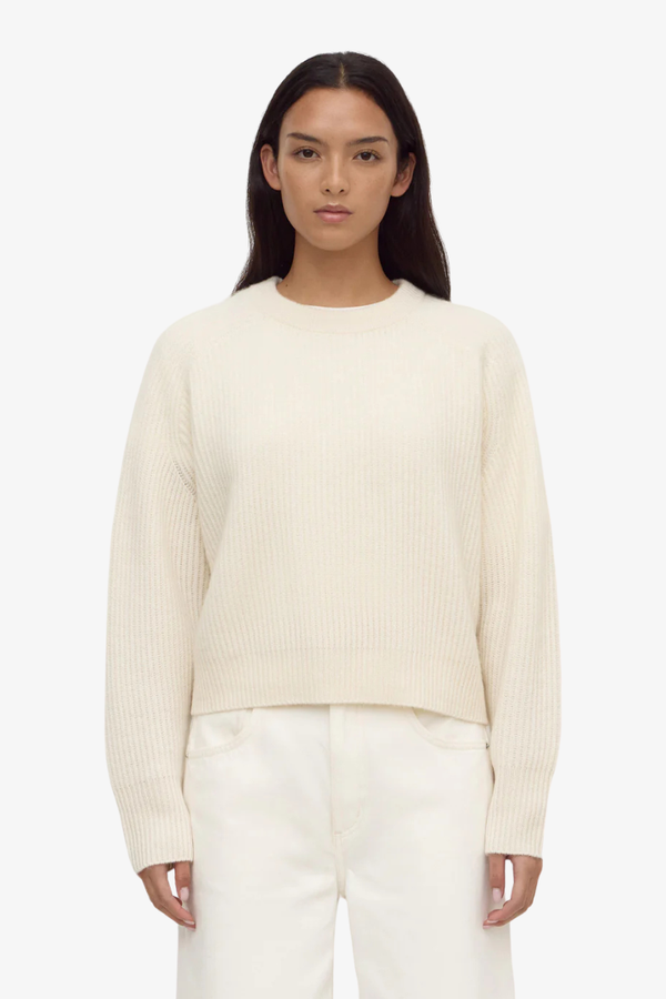 Assembly Label - Amerie Cashmere Knit Jumper - White