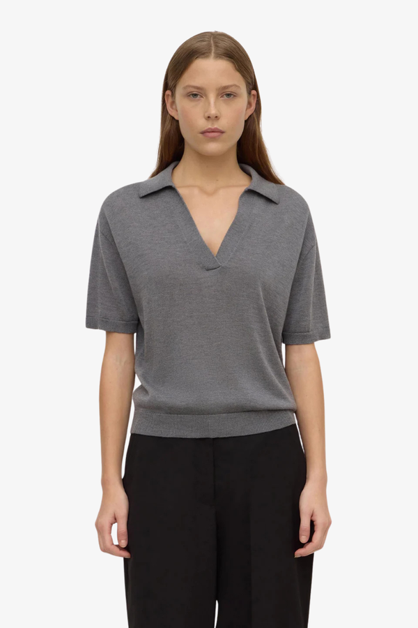 Assembly Label - Mira Polo - Dark Grey Marle