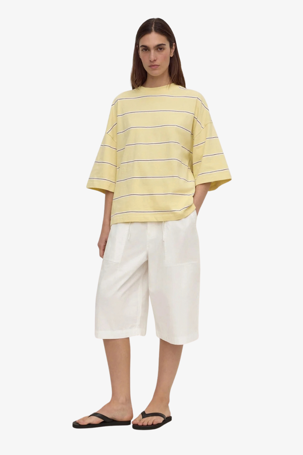Assembly Label - Nora Stripe Oversize Tee -  Rind Stripe