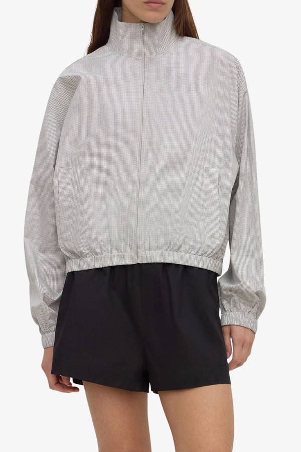 Assembly Label - Phoenix Cotton Jacket Micro Check - Cream