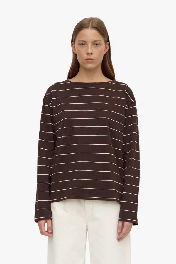 Assembly Label - Scout Long Sleeve Tee - Ganache