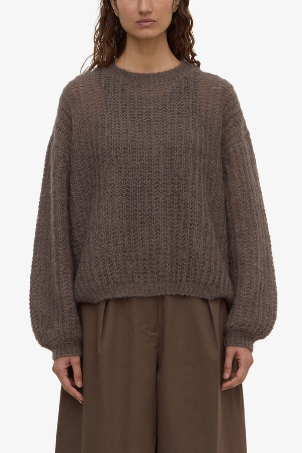 Assembly Label - Tulsa Mohair Knit - Bark