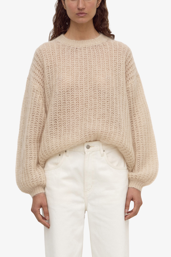 Assembly Label - Tulsa Mohair Knit - Champagne