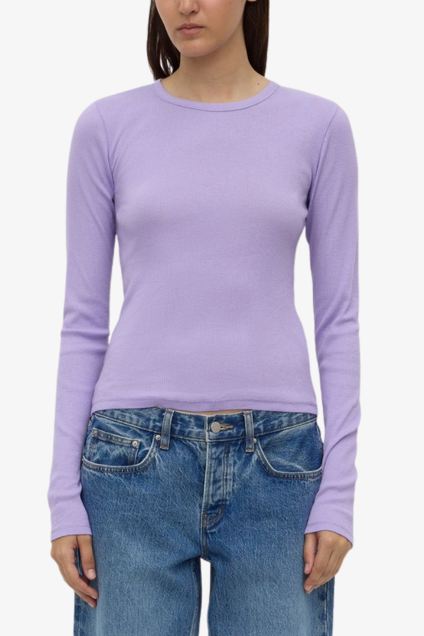 Assembly Label - Zali Long Sleeve Tee - Mauve