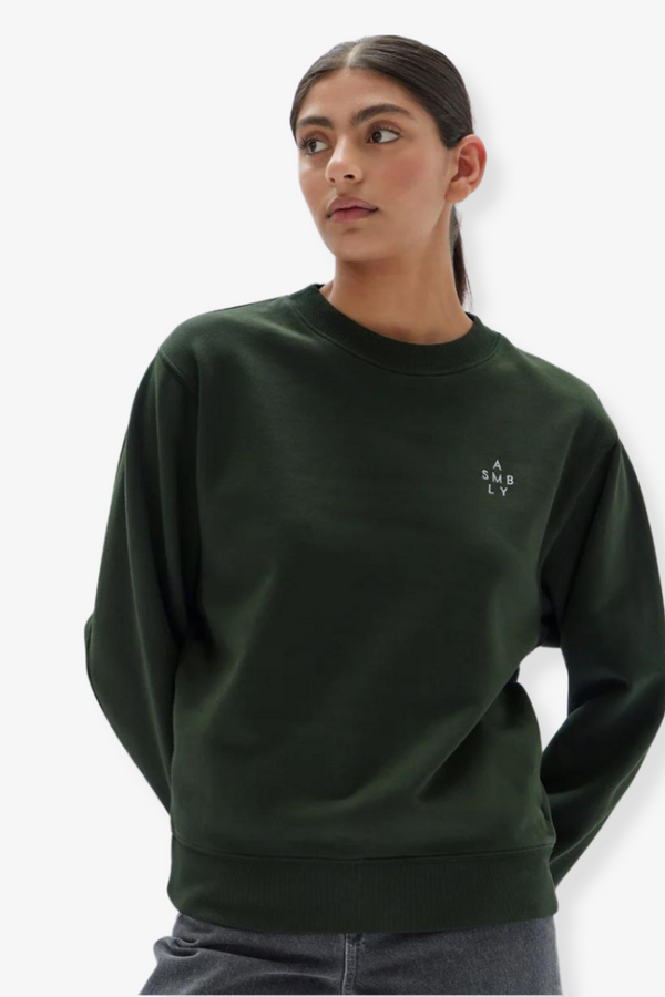 Assembly Label - Womens Stacked Fleece - Forest