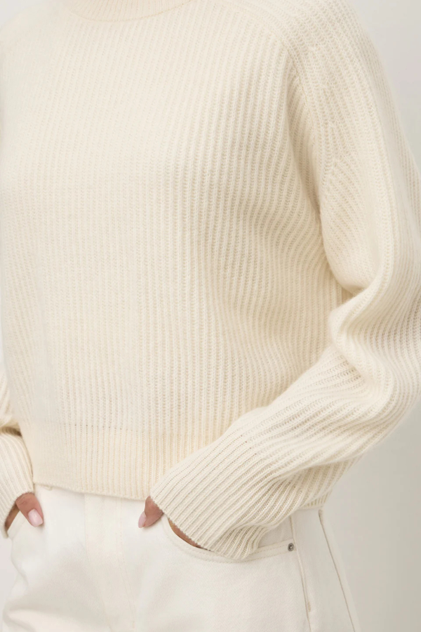 Assembly Label - Amerie Cashmere Knit Jumper - White