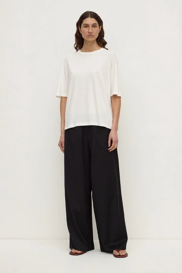 Assembly Label - Kira Cotton Hemp Tee - Antique White