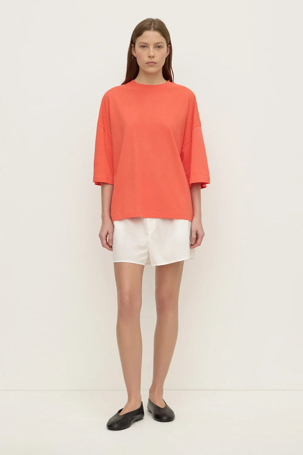 Assembly Label - Max Cotton Oversized Tee - Dahlia