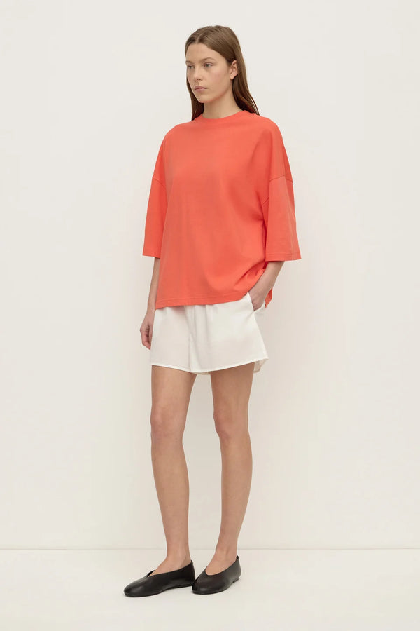 Assembly Label - Max Cotton Oversized Tee - Dahlia