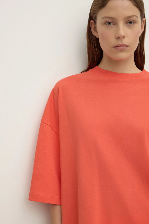 Assembly Label - Max Cotton Oversized Tee - Dahlia
