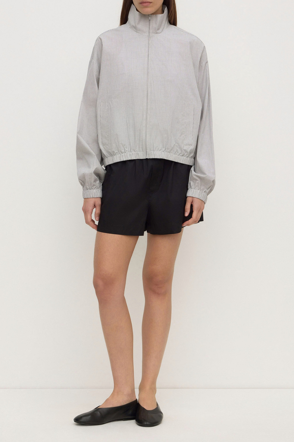 Assembly Label - Phoenix Cotton Jacket Micro Check - Cream