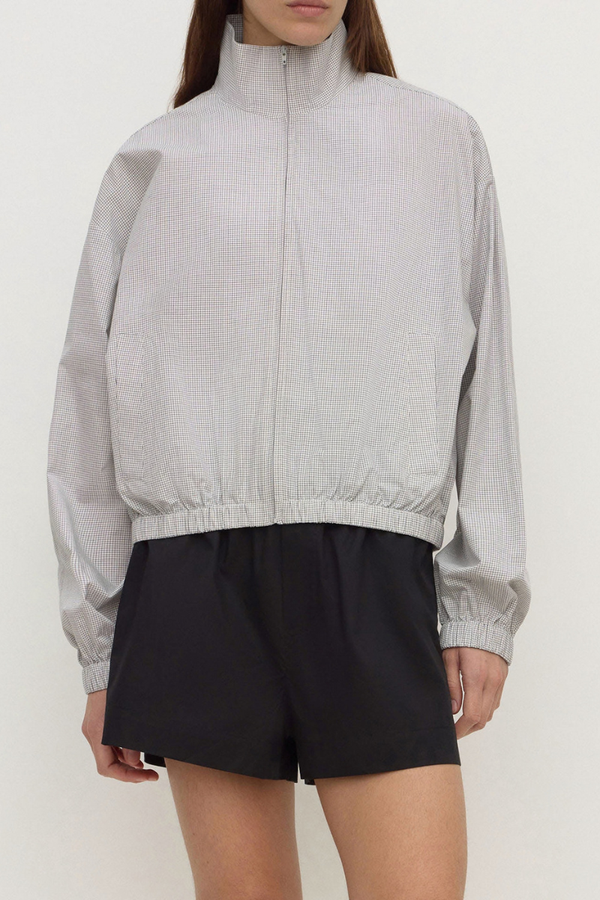 Assembly Label - Phoenix Cotton Jacket Micro Check - Cream