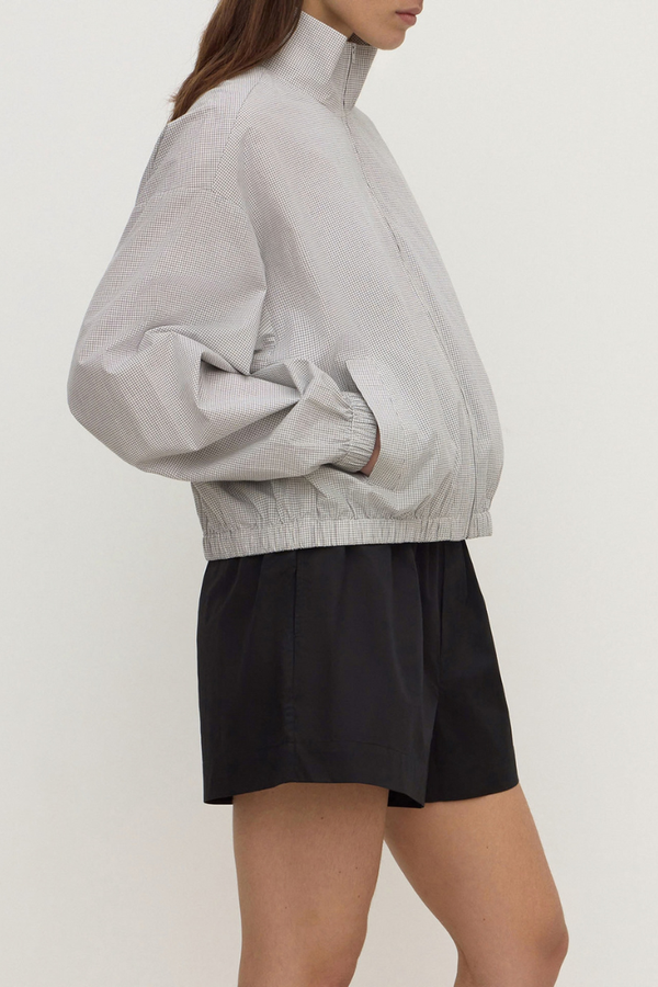Assembly Label - Phoenix Cotton Jacket Micro Check - Cream