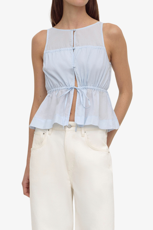 Asssembly Label - Suzie Top - Powder Blue