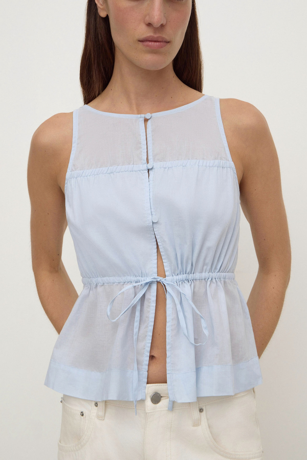 Asssembly Label - Suzie Top - Powder Blue