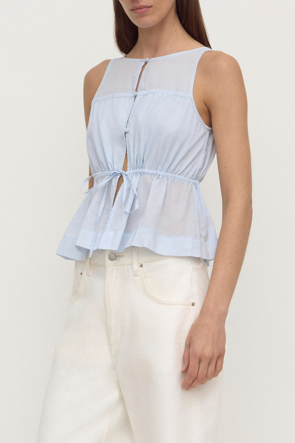 Asssembly Label - Suzie Top - Powder Blue