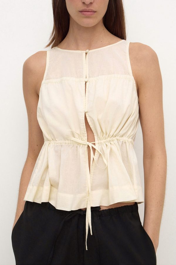 Asssembly Label - Suzie Top - Vanilla