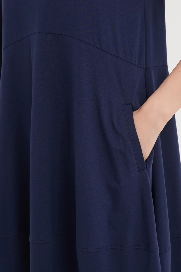 Tirelli - Ovoid Dress - Navy