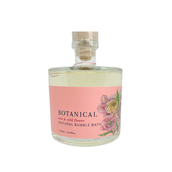 Botanical - Rose + Wildflower Bubble Bath 500ml