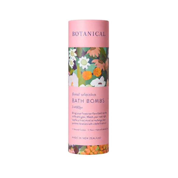 Botanical - Floral Selection Bath Bomb Gift Tube