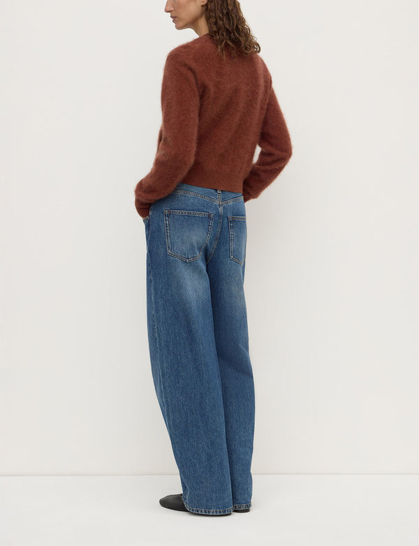 Assembly Label - Carina Merino Wool Cardi - Burnt Amber