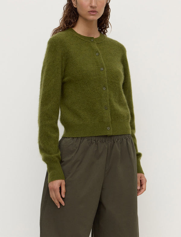 Assembly Label - Carina Merino Wool Cardi - Grove