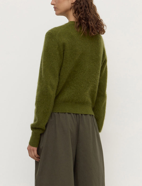 Assembly Label - Carina Merino Wool Cardi - Grove