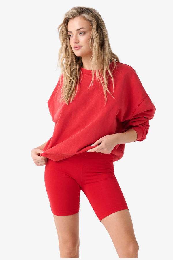 Cartel & Willow - Ada Slim Sweater - Red