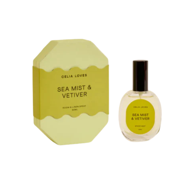 Celia Loves - Sea Mist + Vetiver Room Spray