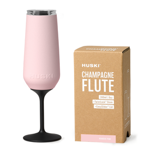 Huski - Champagne Flute - Powder Pink