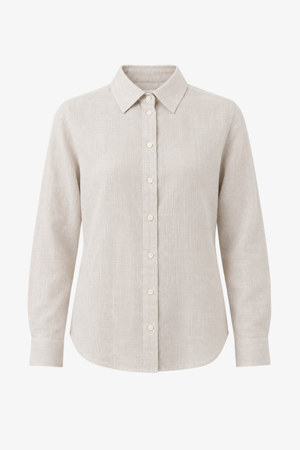 Country Road - Classic Linen Shirt - Balsa