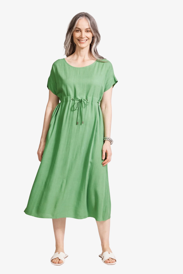 Eb &  Ive - Alesia Rope Tie Dress -Jade
