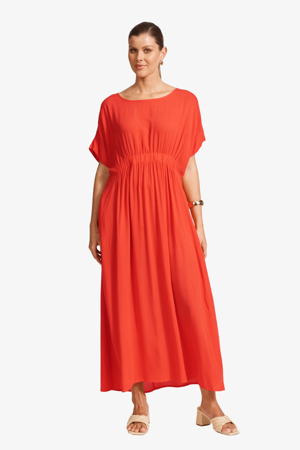 Eb & Ive - Alegria Dress - Coral