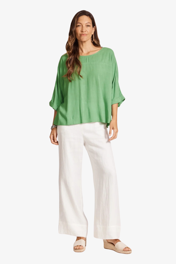 Eb & Ive - Alesia Relaxed Top - Jade