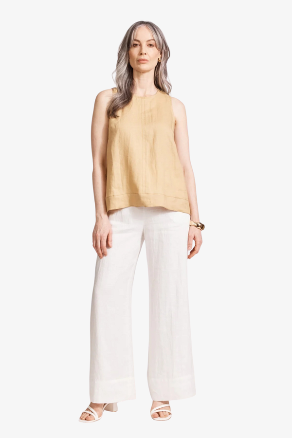 Eb & Ive - Miramar Tank Top - Camel