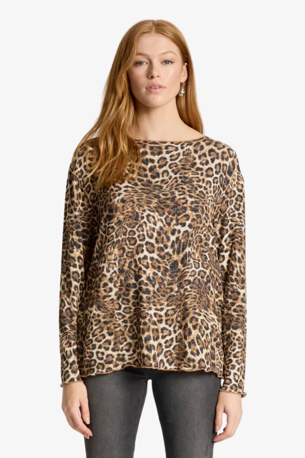 Eb & Ive - Aria Long Sleeve Top - Nomad