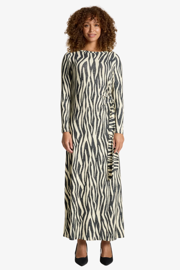 Eb & Ive -  Aria Maxi Tie Dress - Savanna