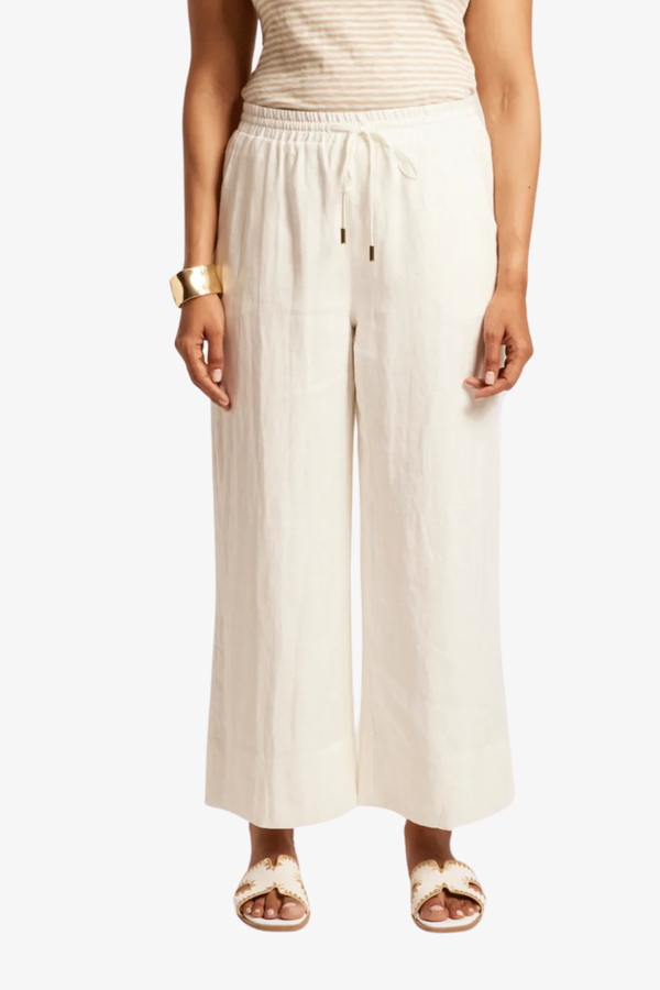 Eb & Ive -  Cove Relaxed Pant  - White