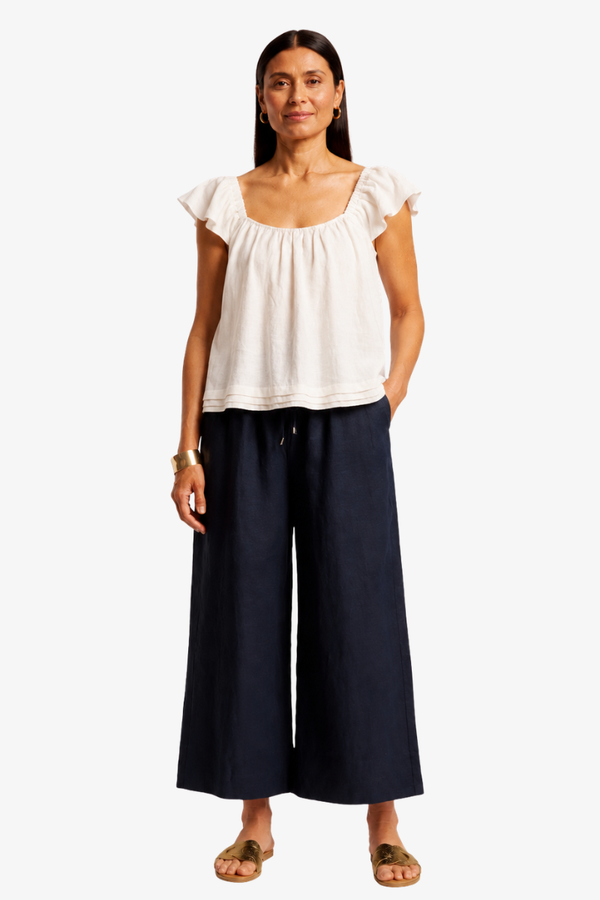 Eb & Ive -  Cove Top  - White