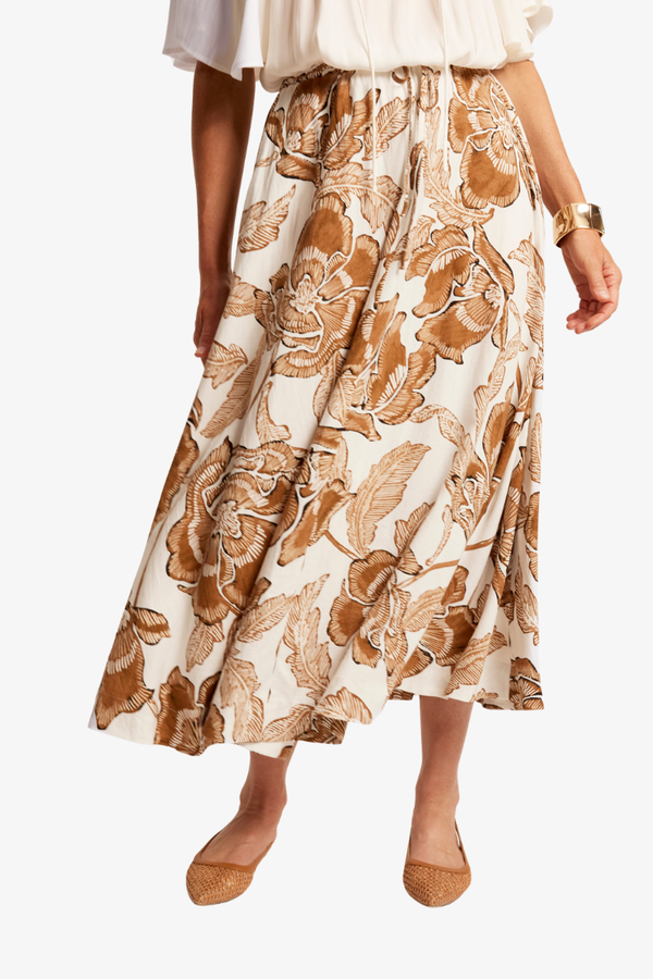 Eb & Ive -  Gaia Maxi Skirt - Dune