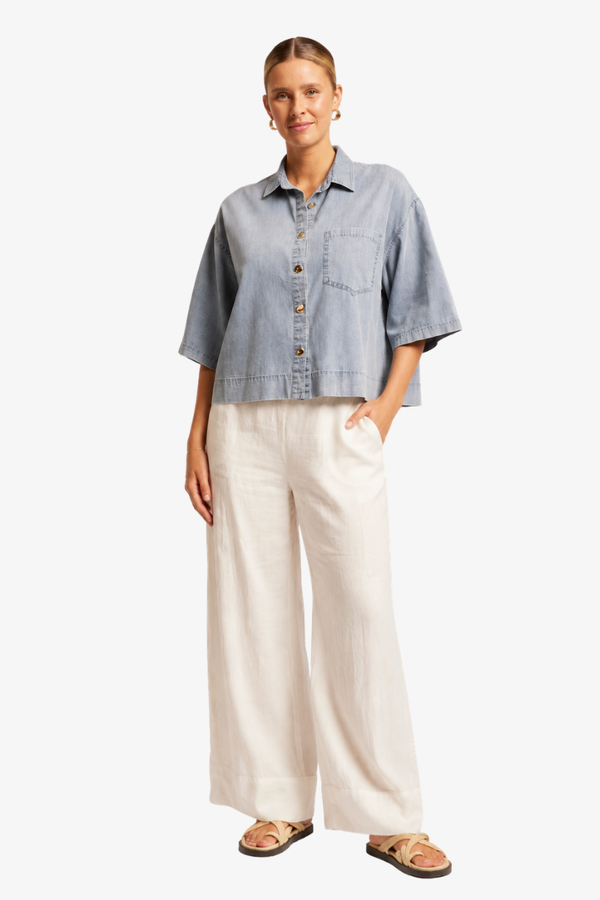 Eb & Ive -  Roam Shirt  - Denim