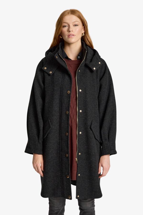 Eb & Ive - Sable Hood Jacket - Char