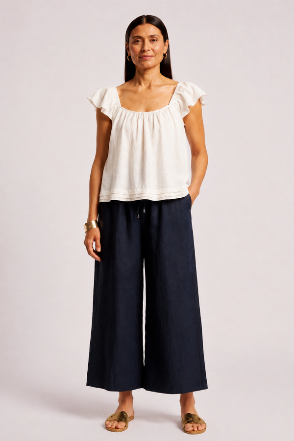 Eb & Ive -  Cove Top  - White