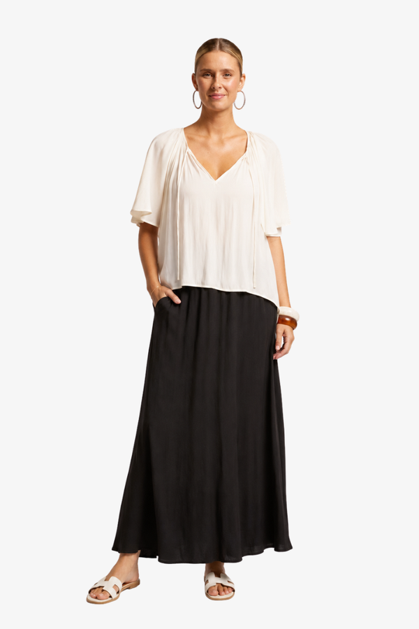 Eb & Ive -  Drift Top  - White