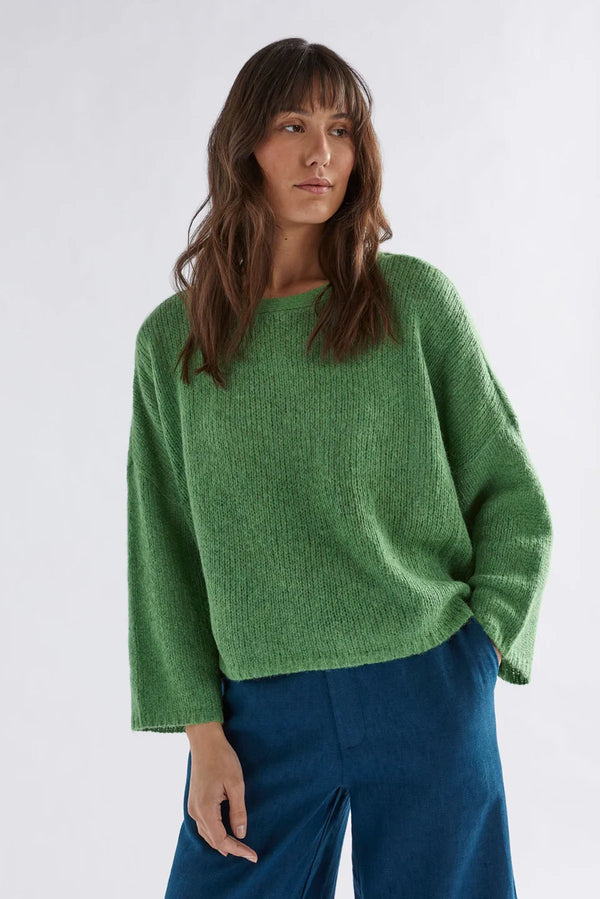 Elk - Agna Sweater - Aloe Green