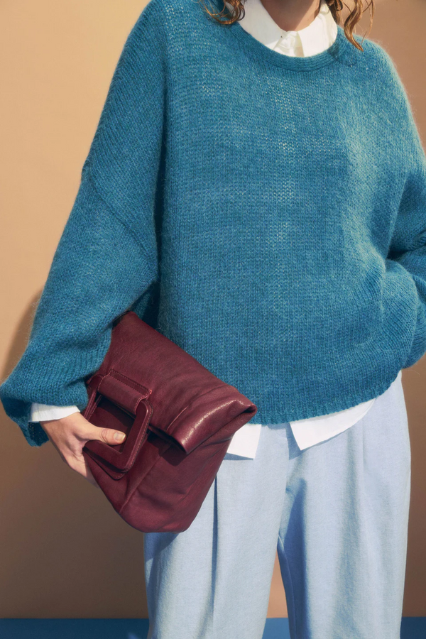 Elk - Agna Sweater - Stone Blue